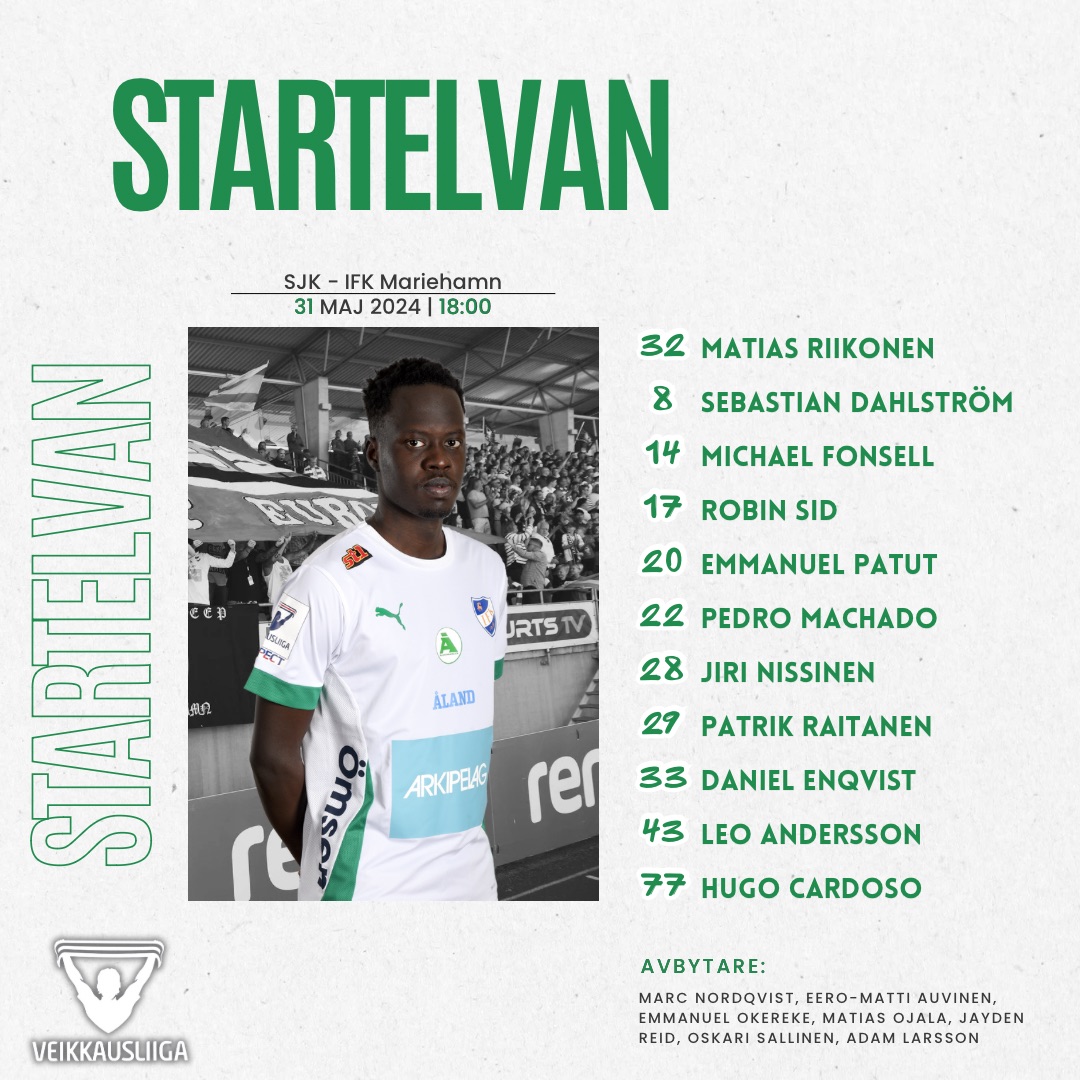 IFK startelva borta SJK