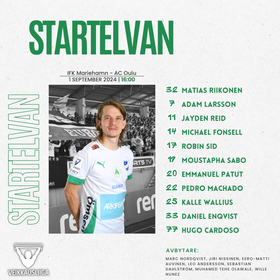 Startelvan mot Oulu hemma